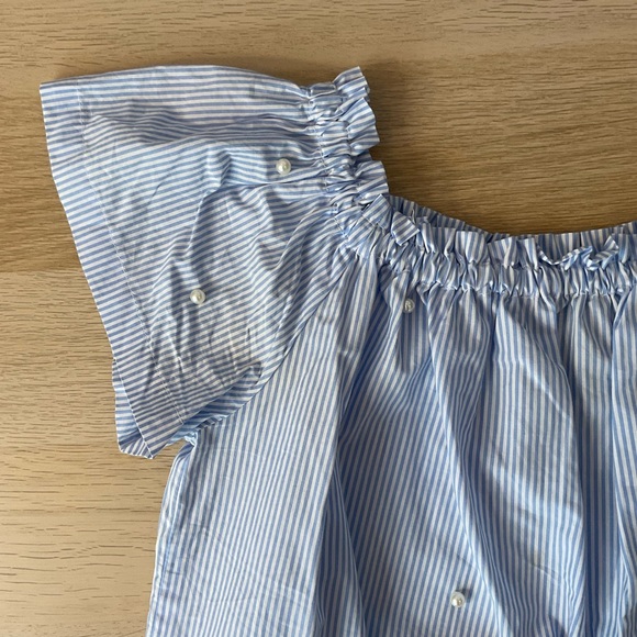 Off the Shoulder Blouse with Pearls - Picture 5 of 6